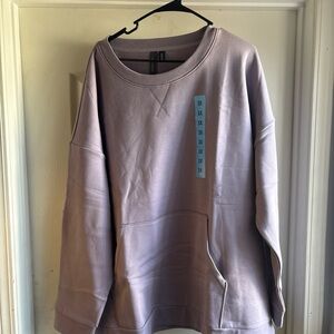 Mondetta Light Purple Crew Neck Sweatshirt